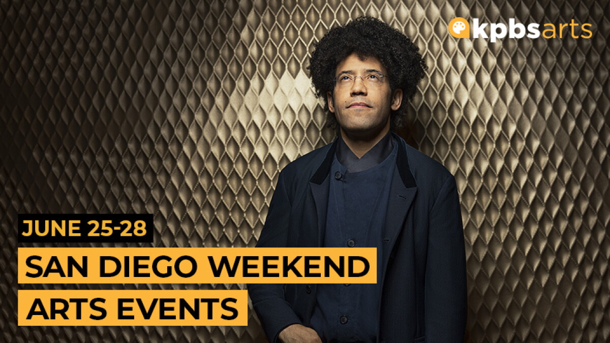 Top 10 weekend arts picks in San Diego: Payare, seafood art and cloth